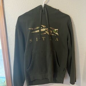 Sitka Olive Green Men's Hoodie